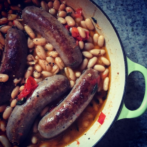 Seasoned to Taste: Tuscan White Beans and Sausage